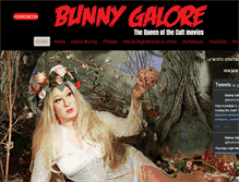 Tablet Screenshot of bunnygalore.co.uk